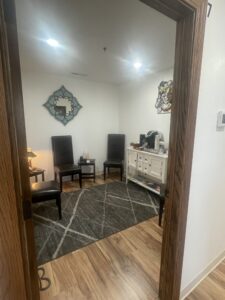 Therapy waiting area
